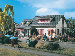 VOLLMER 1/87 HO 住家與店舖 (3723)